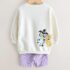 Cream Bluey Shorts Set 2