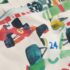 Cream Watercolour Race Car Scene Short Sleeve Back Print T-Shirt 3