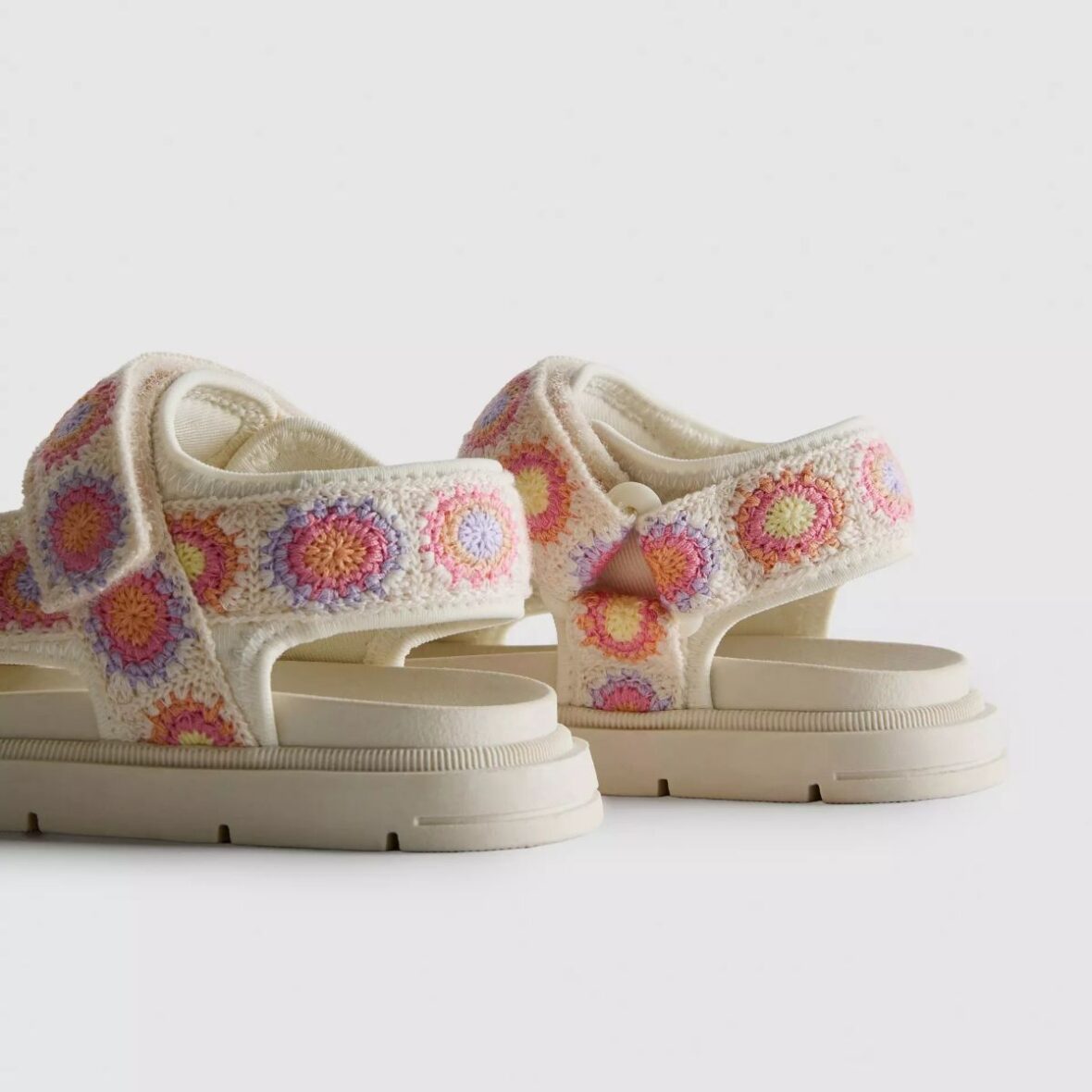 Crochet Double Strap Sandals 3