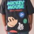 Dark Grey Mickey Mouse Short Sleeve T-Shirt 2