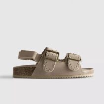 Double Buckle Strap Sandals 1