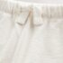 Ecru Textured Shorts 1