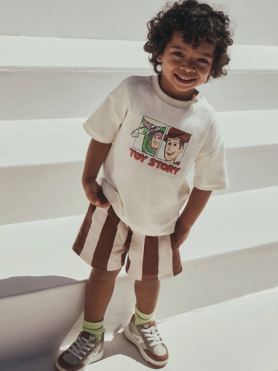 Ecru Toy Story T-Shirt and Shorts Set 1