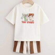 Ecru Toy Story T-Shirt and Shorts Set 3