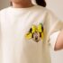 Ecru White Disney Minnie and Mickey Short Sleeve Top and Shorts Set 3
