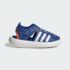 Finding Nemo Adidas Closed toe Summer Waterproof Sandals Blue White 1