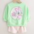 Green Daisy Duck Shorts Set 2