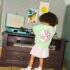 Green Daisy Duck Shorts Set 4