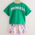 Green Disney Princess Shorts Set 2