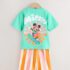 Green/Orange Mickey Mouse T-Shirt and Shorts Set 2