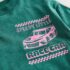 Green/Pink Race Car Short Sleeve Back Print T-Shirt 3
