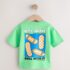 Green Skateboard Short Sleeve Back Print T-Shirt 1