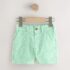 Green/White Stripe Chino Shorts 3