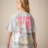 Grey Bo Peep Jessie Oversized Toy Story Graphic Print T-Shirt 1