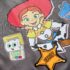 Grey Jessie Jessie Oversized Toy Story Graphic Print T-Shirt 1