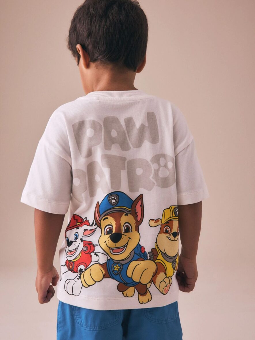 Grey Paw Patrol Short Sleeve T-Shirt 1