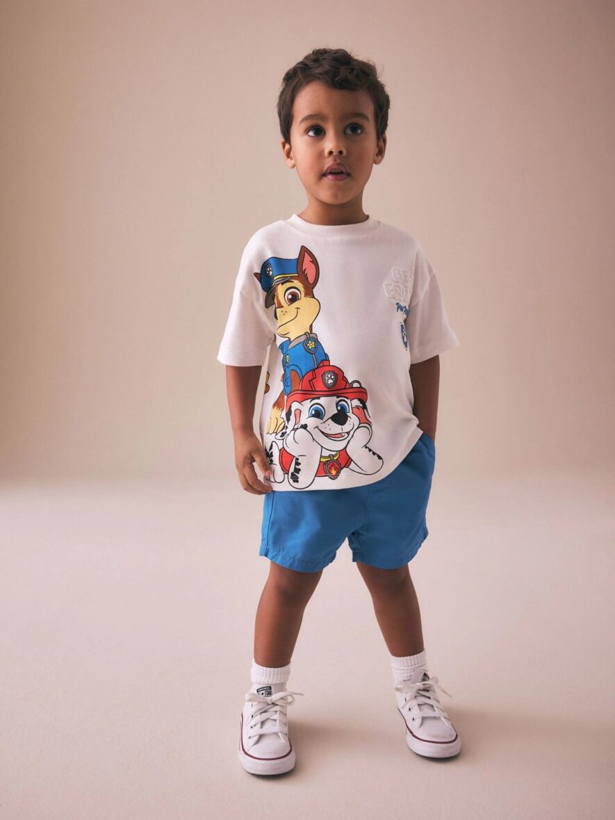 Grey Paw Patrol Short Sleeve T-Shirt 2