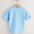 Light Blue Breakfast Trio Short Sleeve Appliqué T-Shirt 2