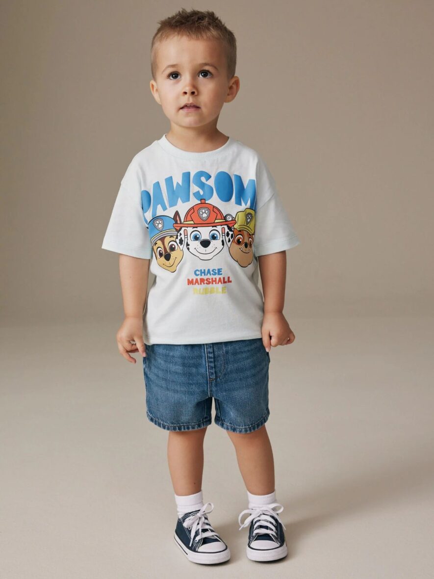 Light Green Paw Patrol Short Sleeve T-Shirt 2