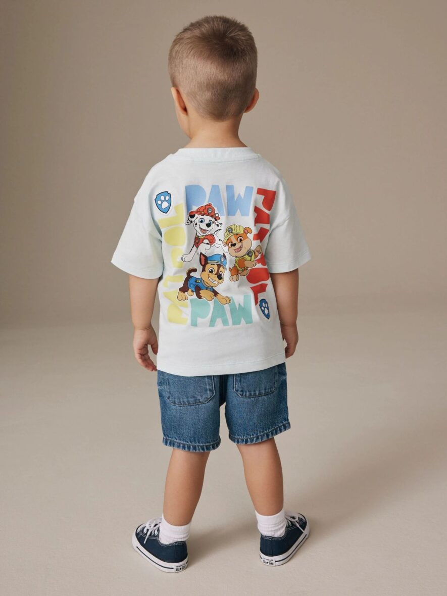 Light Green Paw Patrol Short Sleeve T-Shirt 3