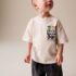 Light Grey Marvel Short Sleeve Cotton T-Shirt 2