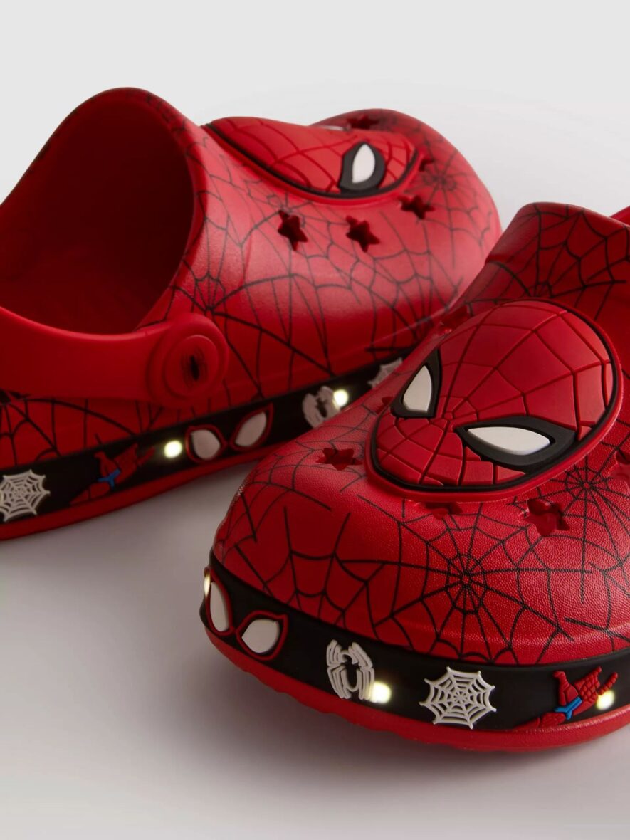 MARVEL Spider-Man Light Up Clogs 5