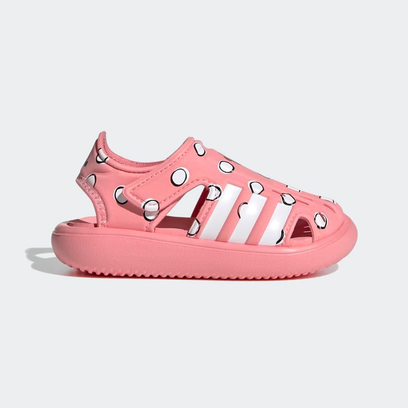 Adidas Minnie Mouse Closed-toe Summer Waterproof Sandals Pink/White