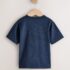 Navy Blue Fire Engine Short Sleeve Appliqué T-Shirt 1