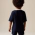 Navy Blue/White Mickey Mouse T-Shirt and Shorts Set 1