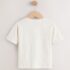 Neutral Beach Palms Short Sleeve Appliqué T-Shirt 1