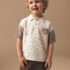 Neutral Bear Character Button Neck Knitted Polo Shirt 2