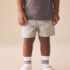Neutral Checkerboard Pull On Shorts 4