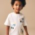 Neutral Digger Trio Short Sleeve Appliqué T-Shirt 2