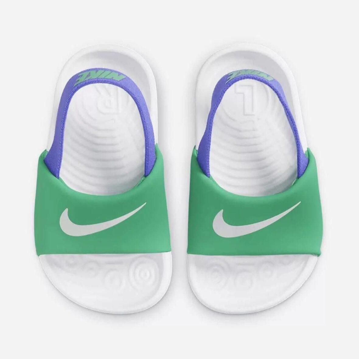 Nike kawa Slides Kids Green