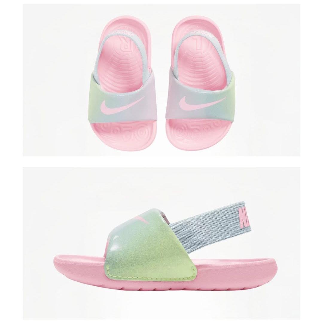 Nike kawa Slides Kids Light Pink 2
