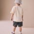 Oatmeal Mickey Mouse Short Sleeve T-Shirt 3
