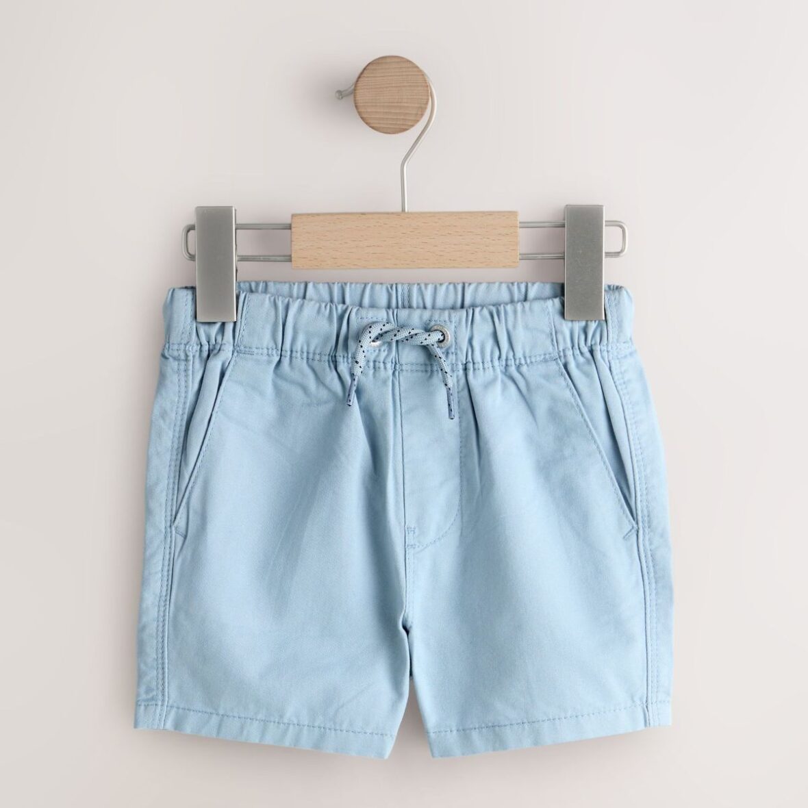 Pale Blue Pull On Shorts (3mths-7yrs)