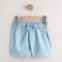 Pale Blue Pull On Shorts 1