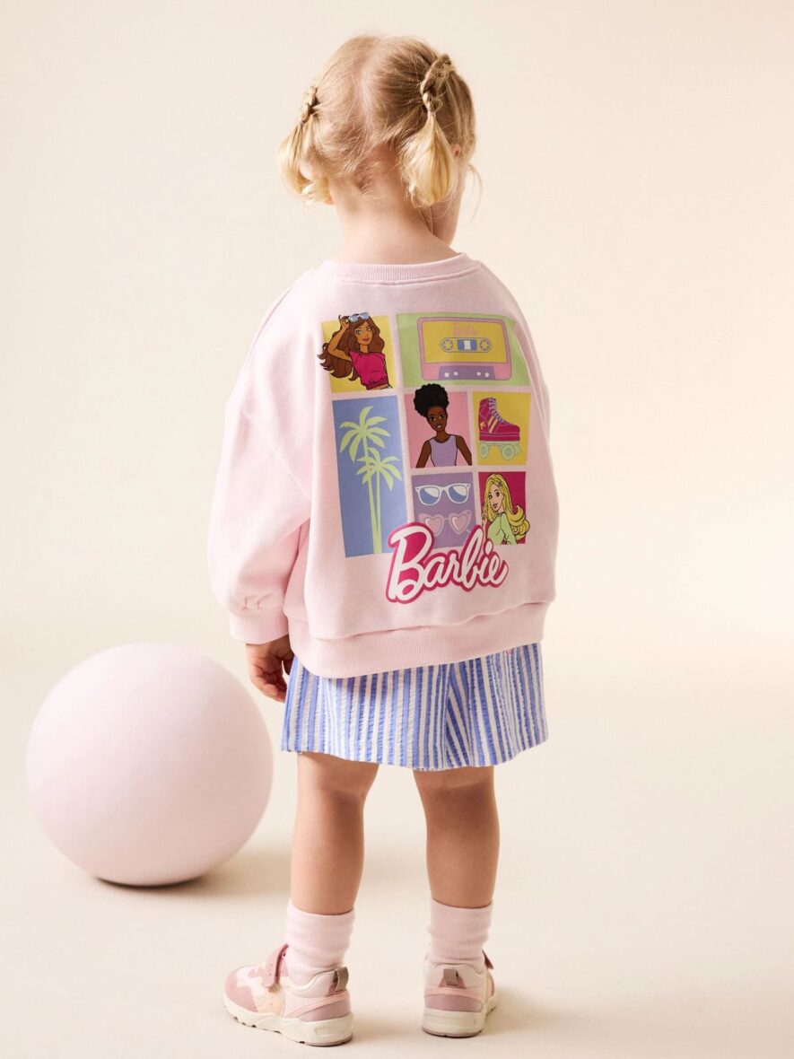 Pink Barbie Shorts Set 1