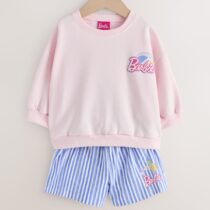 Pink Barbie Shorts Set 2