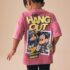 Pink/Black Mickey Mouse T-Shirt and Shorts Set 3