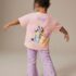 Pink Bluey Short Sleeve T-Shirt and Flare Set 4