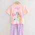 Pink Bluey Short Sleeve T-Shirt and Flare Set 2