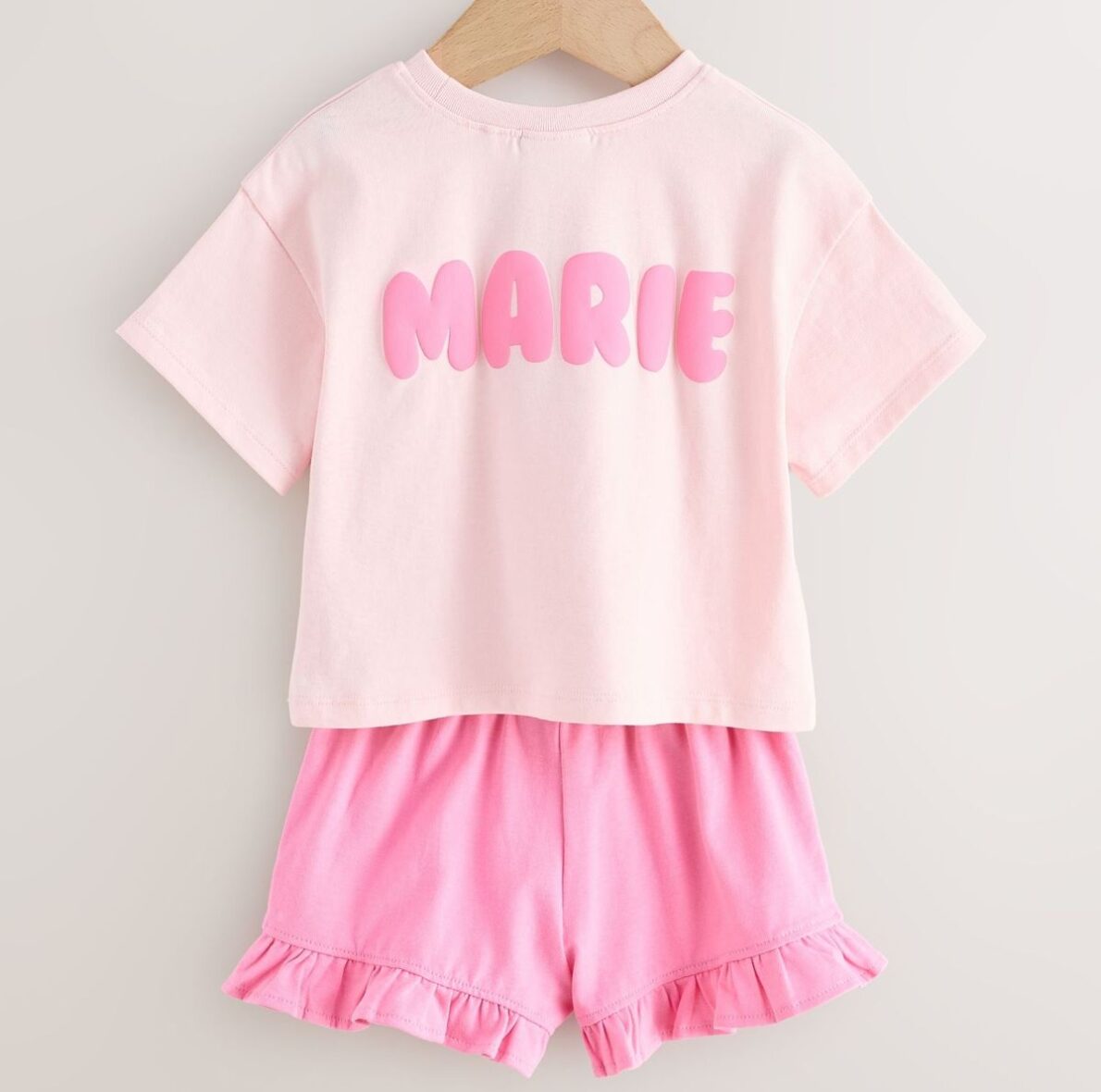 Pink Disney Marie Shorts Set 4