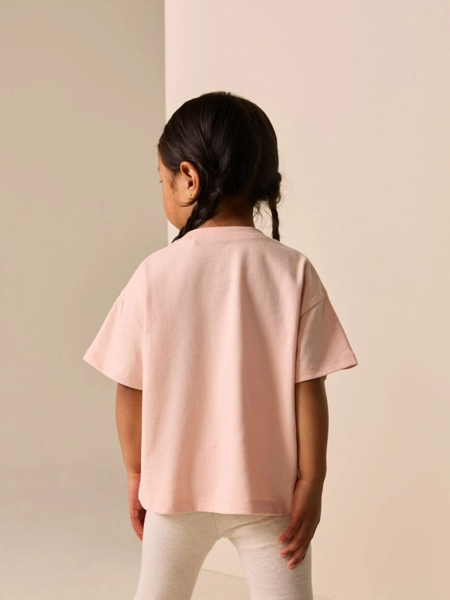Pink Flowers Short Sleeve T-Shirt 3