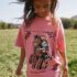 Pink Jessie Oversized Toy Story Graphic Print T-Shirt 3