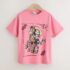 Pink Jessie Oversized Toy Story Graphic Print T-Shirt 4