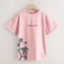 Pink Mickey Mouse Oversized License Graphic T-Shirt 4