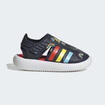 Rainbow Adidas Closed-toe Summer Waterproof Sandals Navy 7