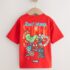 Red/Blue Marvel Short Sleeve Cotton T-Shirt 2